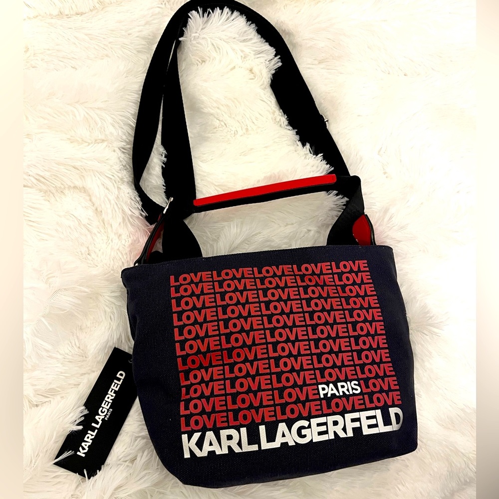 NWT Karl Lagerfeld I Love ❤️ Purse